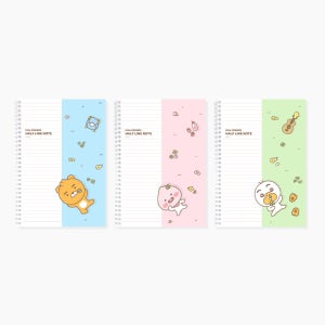 카카오프렌즈 리틀프렌즈 하프라인노트