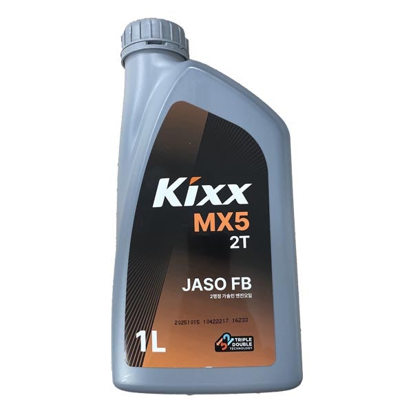 GS칼텍스 킥스 KIXX MX5 2T 1L 2행정 예초기 오토바이 엔진오일