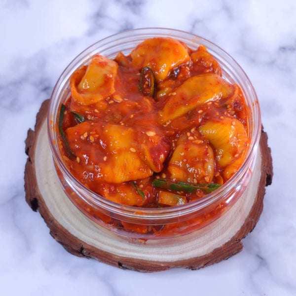 통영햇멍게로 당일담는 멍게젓갈 500g, 멍게무침