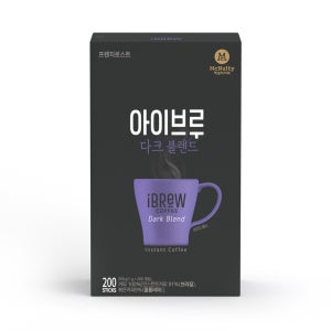 맥널티 아이브루 다크블렌드 200T