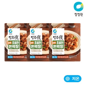 청정원 안주야 오븐에 초벌한 돈막창 260g, 3개