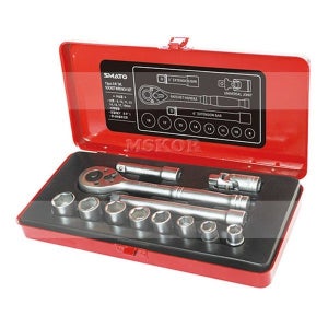 SMATO 소켓 렌치 세트 101-4930 6각 13P 산업용 공구