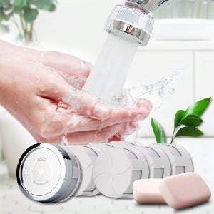 정수키트 프리미엄 뉴이벤트팩 본품 +전용필터 6개 세면대필터 물냄새 염소 제거