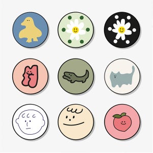 베스트캐릭터 모음스마트톡 휴대폰 홀더 그립톡