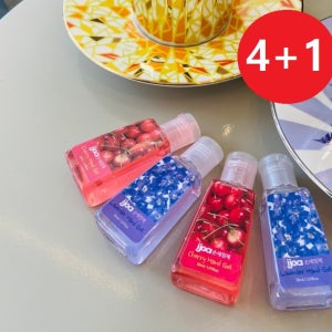 (4+1)아이좋아 휴대용 손세정제 손소독제 라벤더향 체리향 30ml