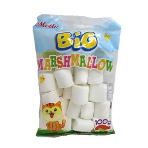멜로 빅 머쉬멜로우 100g 몰랑몰랑 마쉬멜로 캠핑구이
