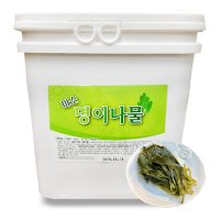 미소 명이나물 10kg 식당 업소용 대용량 반찬 장아찌