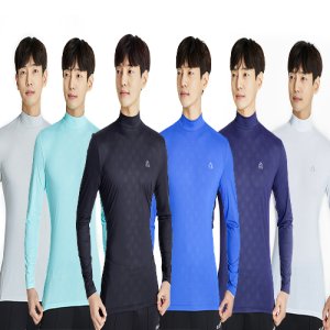 쿨링티셔츠 AQUA-X 냉감티 남성용 긴팔골프쿨웨어
