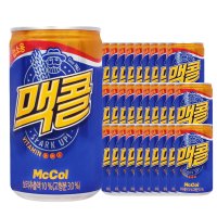 맥콜 190ml x30캔 음료수 캔음료 업소용