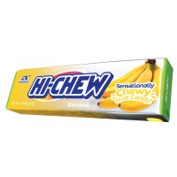 모리나가 하이츄 하이쮸 하이쭈 츄이 후르츠 캔디 바나나 1.76oz(50g) 10개 Morinaga Hi-Chew Chewy Fruit Candy Banana