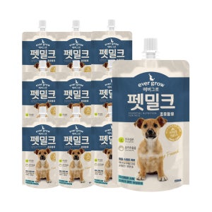 [10개세트] 에버그로 펫밀크 초유함유 150ml