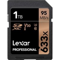 렉사 메모리 카드 Lexar Professional 633X 1TB SDXC UHS-I/U3 Card