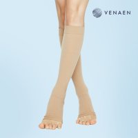 베나엔 의료용 압박스타킹 니삭스형(무릎형) 열림 1켤레 다리붓기 혈액순환
