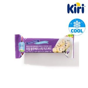 끼리 리얼스틱 치즈케익 30g 블루베리 1개 / 조각케익 크림치즈 케이크 디저트 어린이집 간식 추천