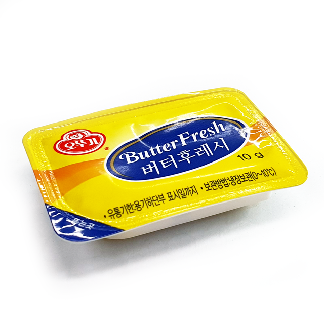 오뚜기 일회용 버터후레쉬 10g (버터후레시 낱개 / 아이스팩기본포장)