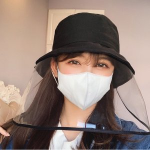 코로나 바이러스차단 마스크모자 남여공용 방역모자