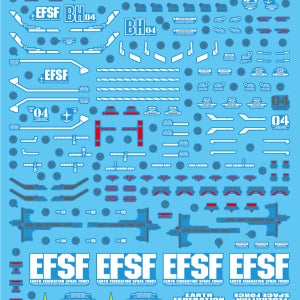 HG 풀아머 썬더볼트 (버카 스타일) 습식데칼