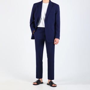 남자 봄 여름 아이스 린넨 정장 수트 세트 결혼식 하객룩 빅사이즈 장례식