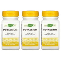 Nature’s Way Potassium Complex 99 mg 100 Capsules 네이쳐스웨이 칼륨 콤플렉스 99 mg 100 캡슐 3팩