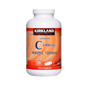커클랜드 대용량비타민C 1000mg 500정 코스트코 비타민씨 닥터한스