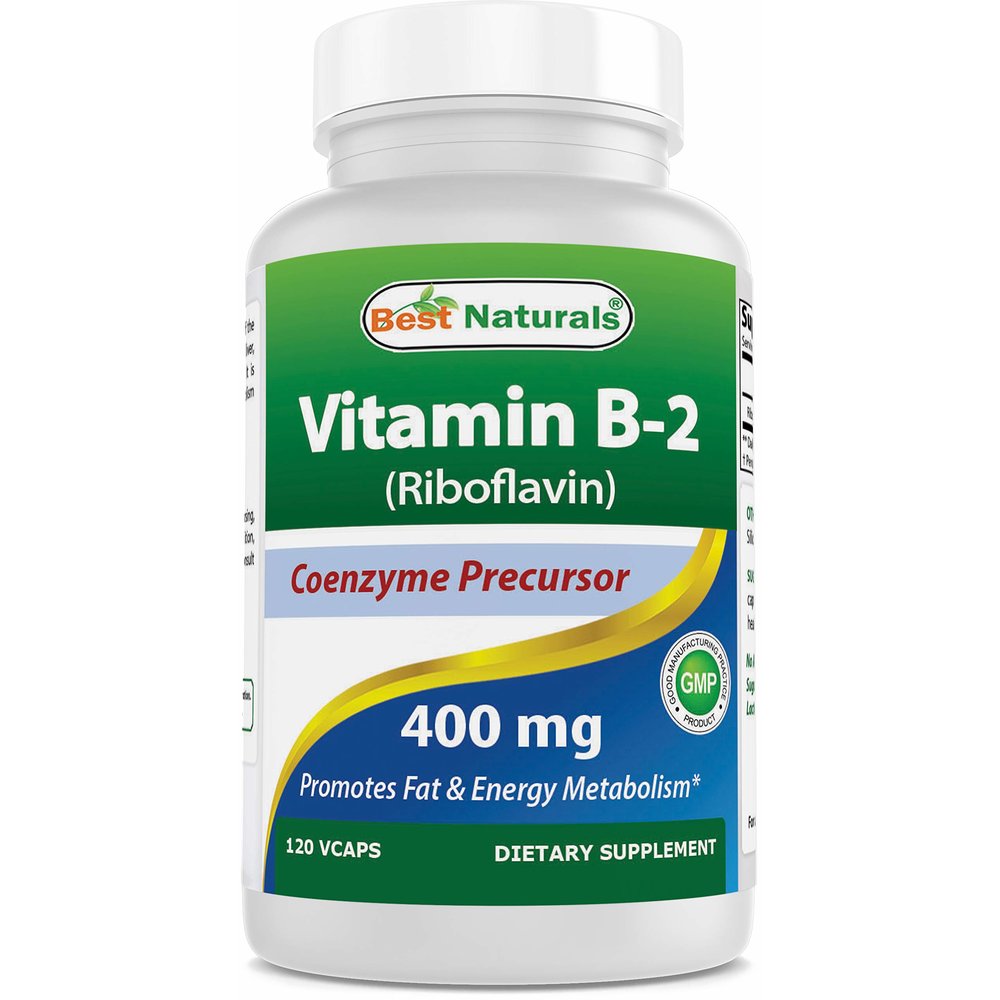 Best Naturals 비타민 B2 <b>리보플라빈 400mg</b> 120 정