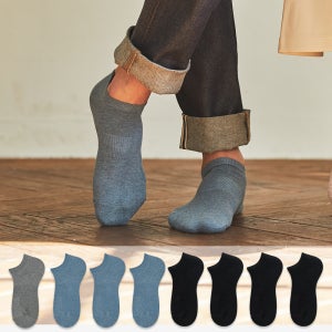 [빅사이즈 전용] 남자 몽테뉴 발목양말 8켤레 세트