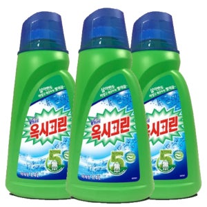 옥시크린 리퀴드 1.4L 살균표백제 산소표백제 3개