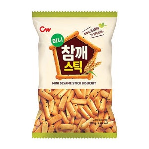 청우 미니 참깨 스틱 370g 쿠키 과자 간식 스낵