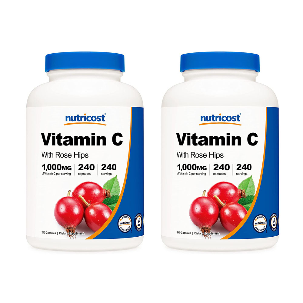 뉴트리코스트 <b>로즈힙</b> <b>비타민</b>C 240캡슐 X 2개