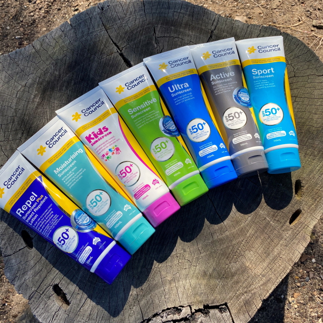 호주 캔서카운슬 선크림 튜브형 7종 SPF50 110ml