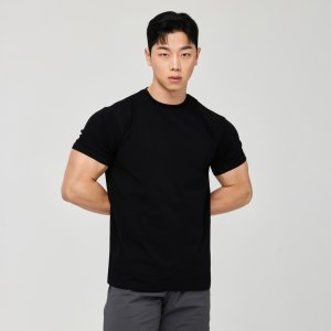 무지 머슬핏 반팔 5컬러