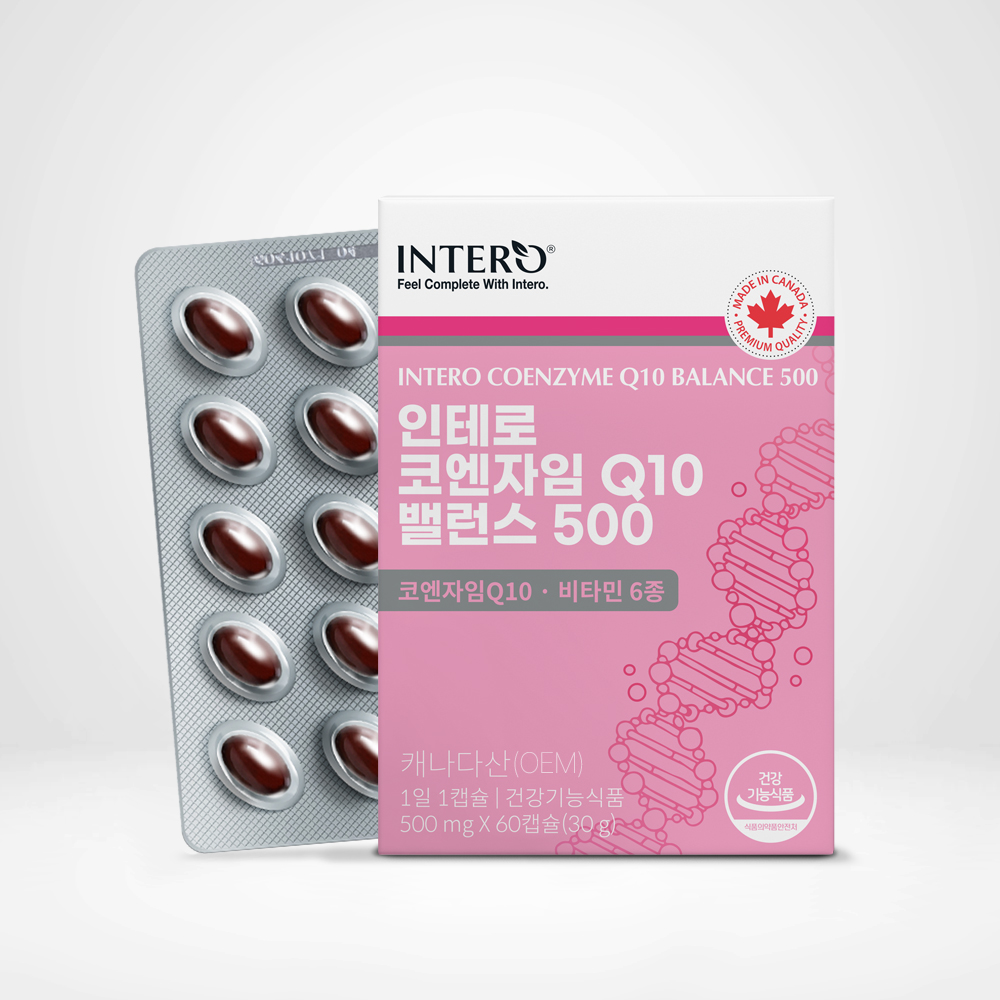 에코 뉴트리션 코엔자임 Q10 밸런스 500mg x 60캡슐