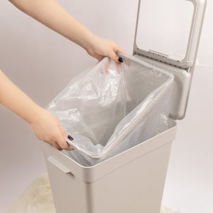 이케아 홀바르 전용 비닐 봉투 분리수거 쓰레기봉투 10L 일반봉투 반투명 흰색 100장