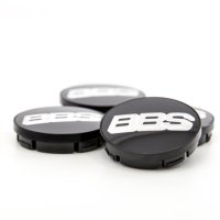 BBS 순정부품 번호 0924258 BBS 로고 휠캡 블랙 70.6 mm 76.5 mm 관부가세포함