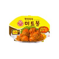 오뚜기 한입쏙쏙 렌지 미트볼 180g 즉석렌지 식품