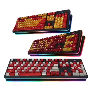 커스텀키보드 게이밍 청축 축교환 기계식키보드 LED