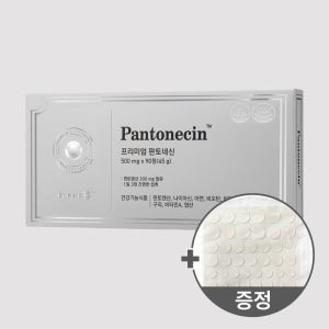 닥터메타 판토네신 판토텐산 나이아신 영양제 여드름 패치 증정 1개월분 90정, 1개