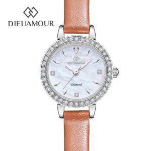 디유아모르 다이아 여자가죽시계 DAW3101L-L.BR 본사AS