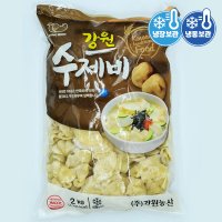 강원농산 감자수제비 2kg / 수제비사리 라면사리