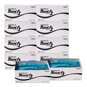 도루코 3중날 터치3 일회용면도기 100개입 TP 901(BK) 업소용 벌크