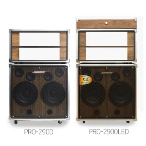 이동식 노래방 케이스 듀얼 스피커 소닉스 PRO-2900