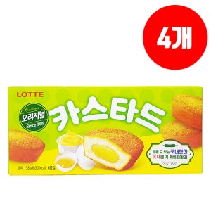 롯데 카스타드 138g x 4개