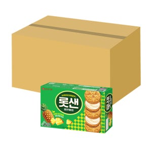 롯데 롯데샌드 파인애플 315g x 12개