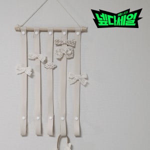 칠칠하다 5단 머리핀정리대 헤어핀홀더 머리띠보관