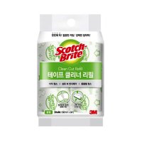 3M 테이프클리너 중형 리필 2개입 돌돌이 청소용품