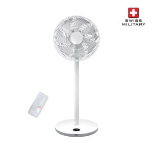 스위스미리터리 제로팬 무선 선풍기 INF-1200R 스탠딩 리모컨 조절