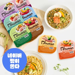 듀먼 매일 화식 세트 8종 36팩 1.8kg 강아지 자연식 습식사료