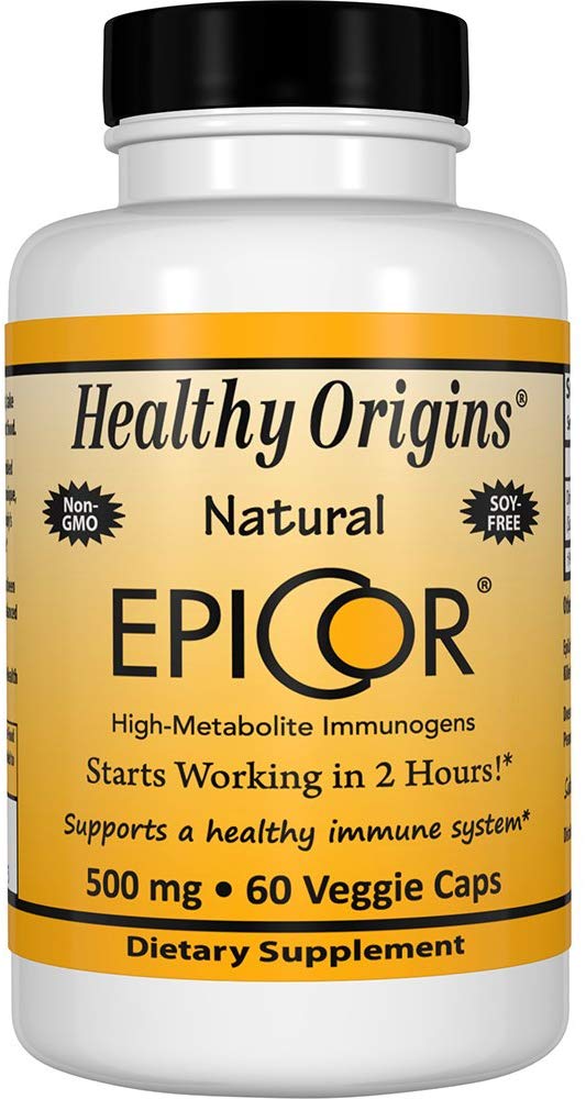 Healthy Origins Epicor 면역 강화 멀티비타민 500 Mg, 60 정