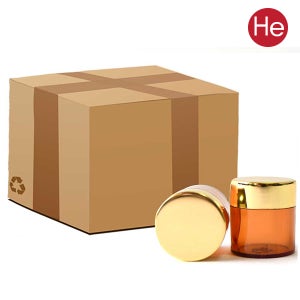 유광 금뚜껑 갈색청병 (대) 1000개 공진단청병 경옥고환 환약통 환통 환용기 환통