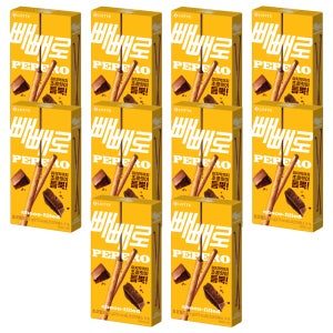 롯데 누드 초코빼빼로 50g x 10개